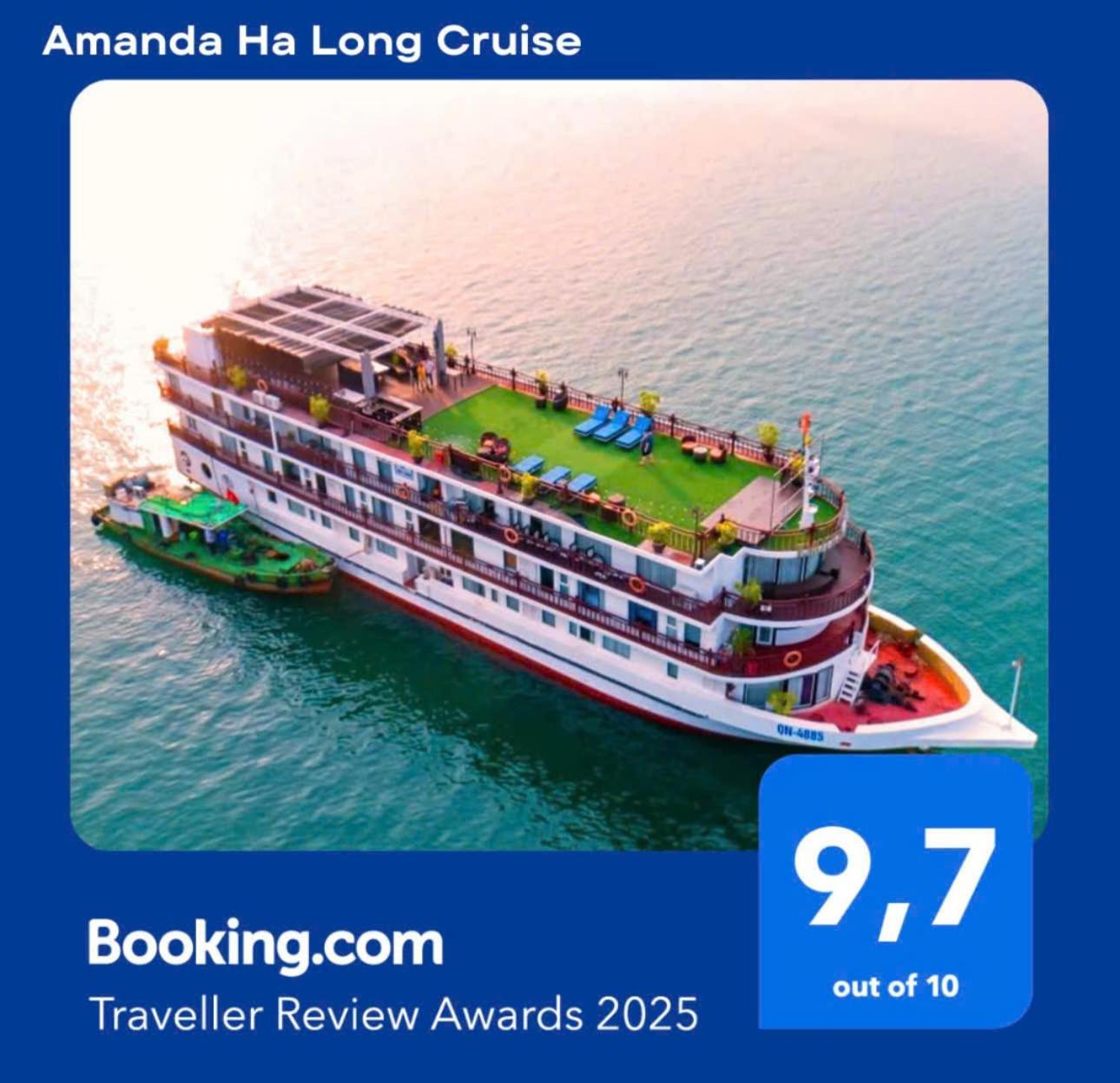 Amanda Cruise On Ha Long Bay Hotel Buitenkant foto